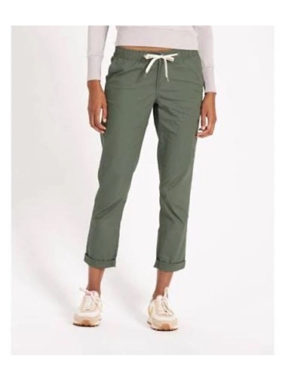 Vuori Women’s Olive Green Drawstring Utility Pants